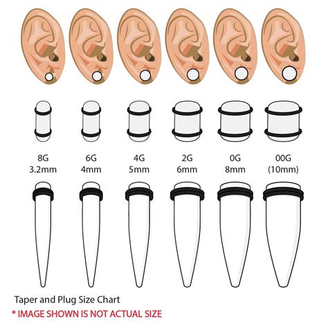 36pc Gauges Kit Ear Stretching 8g 00g Color Splash Acrylic Spiral Tape Bodyj4you