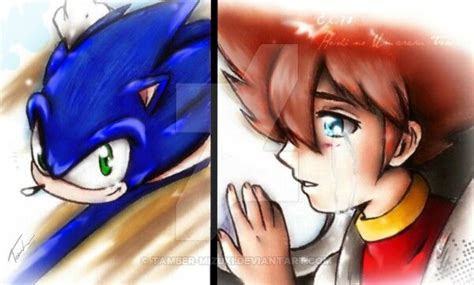 Anime Chris Sonic X Anime Sonic Weird Dreams