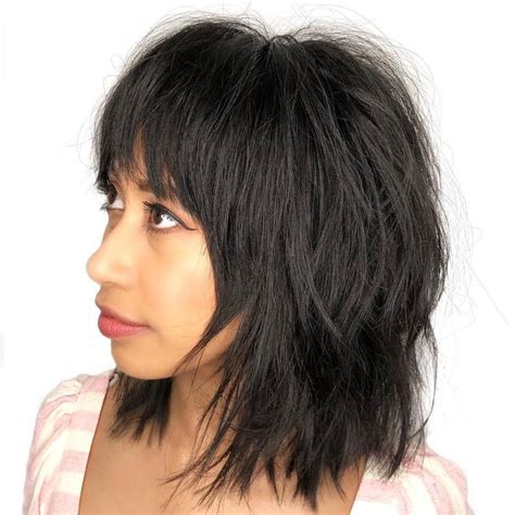 20 Ideas Of Razored Shaggy Bob Hairstyles With Bangs