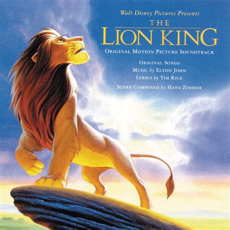 ‎the Lion King Original Motion Picture Soundtrack De Elton John And Tim