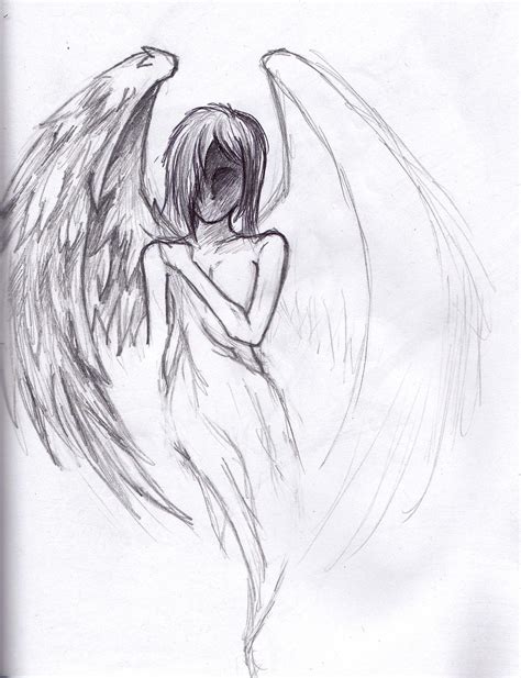 Sad Angel Unfinished By 88reset On Deviantart