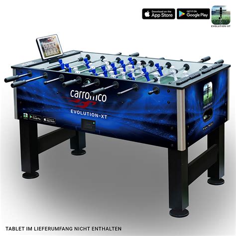 Wenn sie sich für den kauf im stationären handel entscheiden, profitieren sie nicht nur. Kickertisch EVOLUTION-XT - New Games and Sports