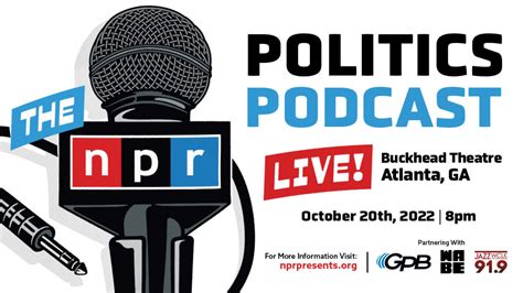 The Npr Politics Podcast Live In Atlanta Wabe