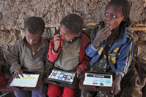 Tablets As Teachers Poor African Kids Learn Abcs