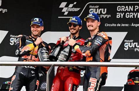 Motogpjerez Bagnaia Prend La Tête Les Français Souffrent