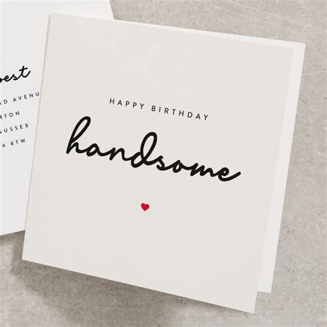 Husband Birthday Card Birthday Day Card For Husband Custom Etsy