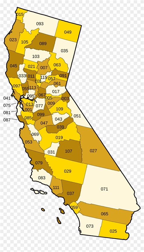 Ca County Map Northern California