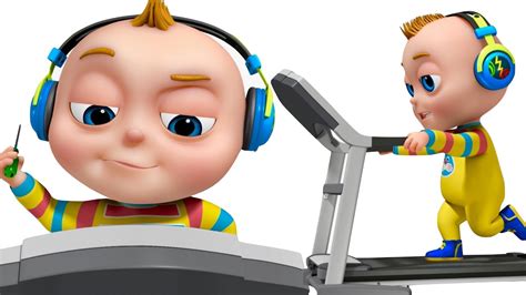 Tootoo Boy Treadmill Episode Funny Cartoon Animation Comedy Show
