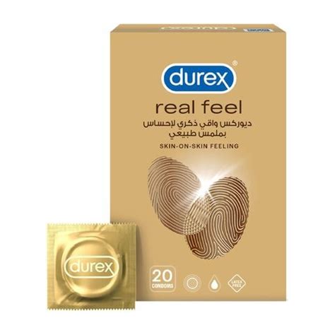 Buy Durex Real Feel Non Latex Condoms White Pcs Online Shop Beauty Personal Care On