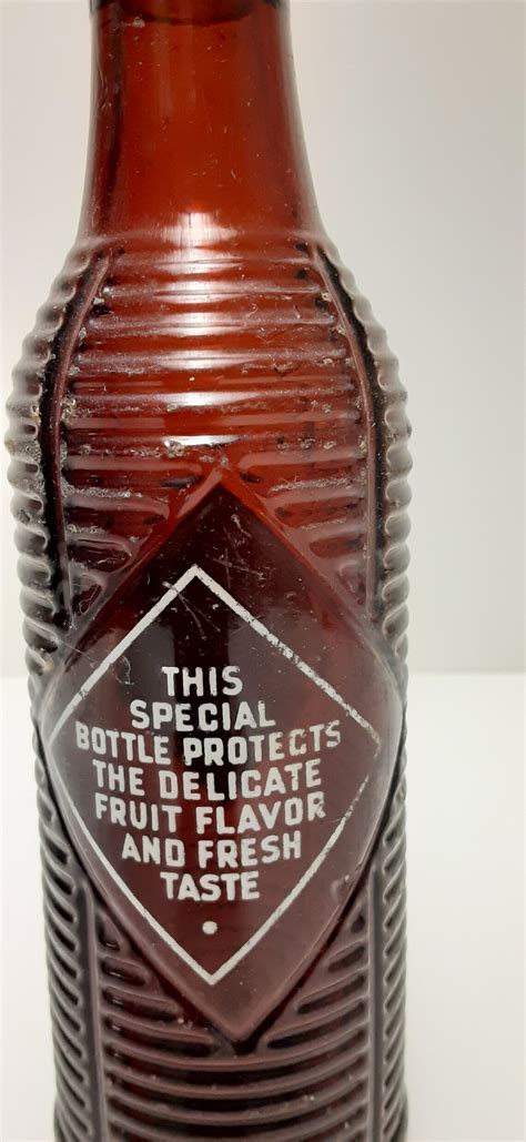 1949 Vintage Orange Crush Soda Bottle Etsy
