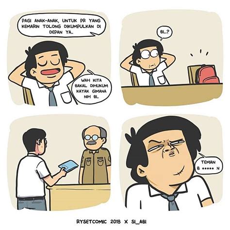 Contoh Komik Strip Pendidikan