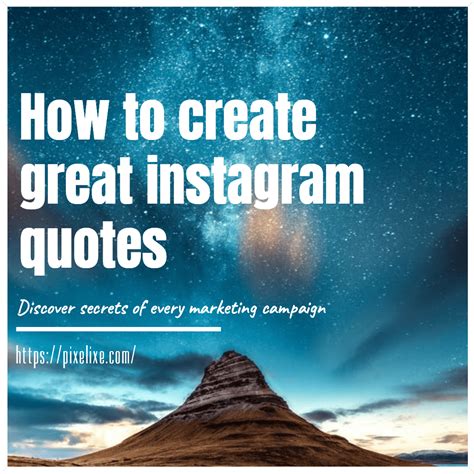 How To Create Great Instagram Quotes Pixelixe Blog Graphic Design