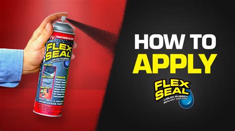 How To Properly Apply Flex Seal For Maximum Hold YouTube