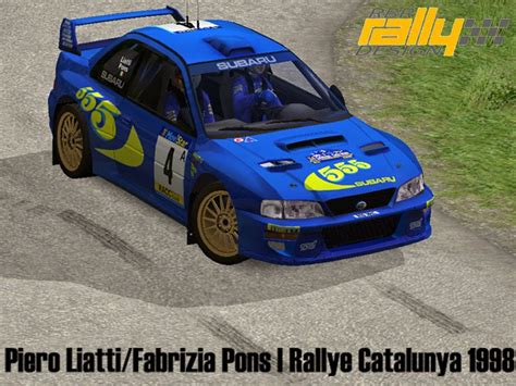 Rbr Rally Design Rbr Subaru Impreza Wrc 98 Piero Liatti Rallye