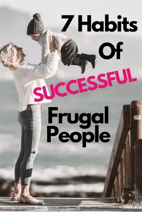 7 Habits Of Successful Frugal People Saving And Simplicity