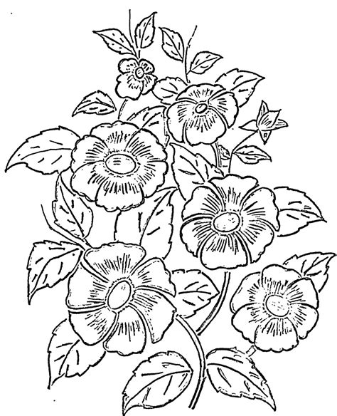 Simple Flower Patterns Drawing At Getdrawings Free Download