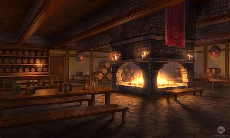 dizzy hearts tavern by exitmothership fantasy rooms fantasy concept art fantasy shop