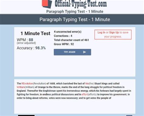 Online Typing Test Wpm Per Minutes Wasfa Blog