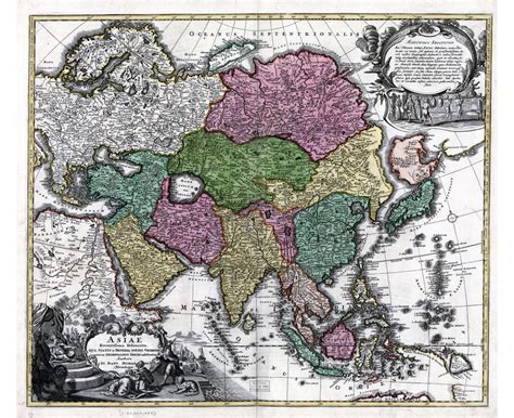 Old Maps Of Asia Collection Of Old Maps Of Asia From Different Eras
