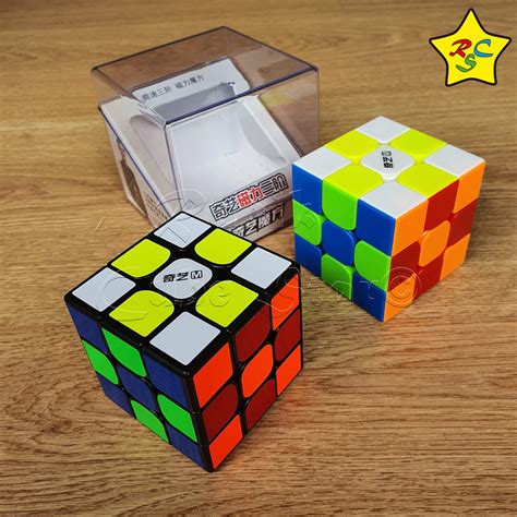 Qiyi 3x3 Ms M Cubo Rubik Magnetico Profesional Stickerless Rubik Cube