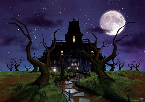 Haunted House Background 55 Images