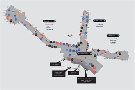 Airport Terminal Map Hudson News Airport Map Valet Services First