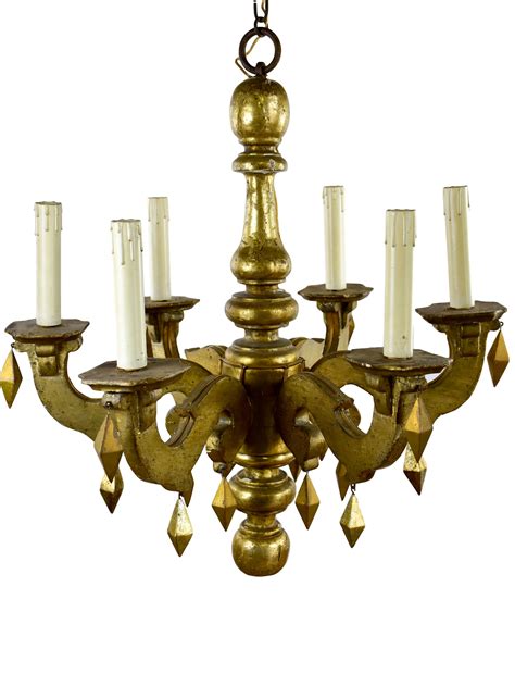 18th Century Italian chandelier - gold finish | Italian chandelier, Gold chandelier, Chandelier