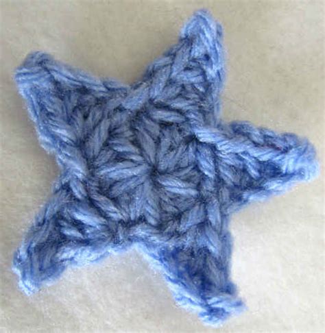 Free Crochet Pattern Small Star 8