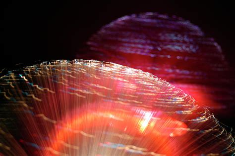 Coloured Lights And Motion Blur Abstract Photograph By Seeables Visual Arts