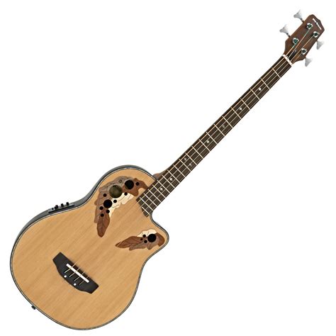 Roundback Electro Acoustic Bass Guitar by Gear4music at ...