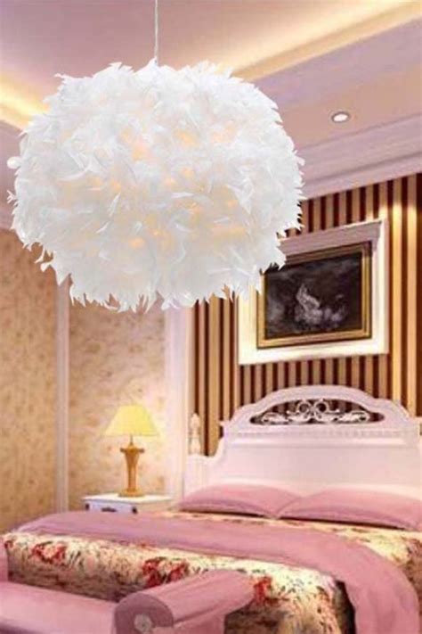 A place above the bed in a. Girls Bedroom Light in 2020 | Plug in pendant light, White ...