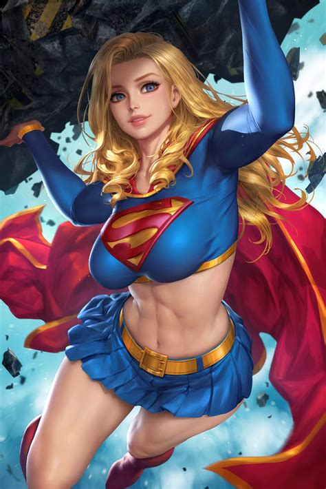 Supergirl DC Comics NeoArtCorE Nudes By AtrosRH