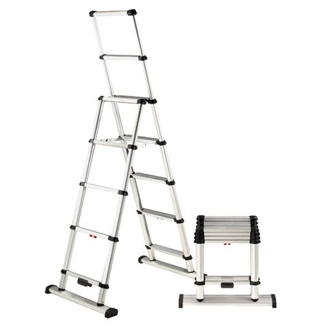 Wfx Utility™ 10 Ft Aluminum Step Ladder With 375 Lb Load Capacity