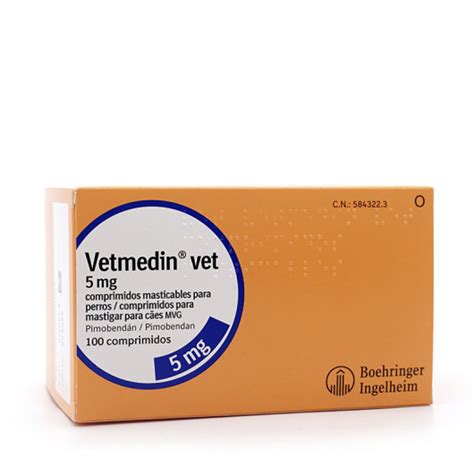 Vetmedin vet 5 mg 100 cp masticable