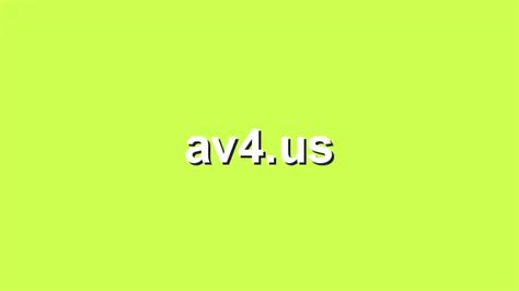 Notre Avis Sur Le Site Av4us Leader Des Vidéos Pour Adultes Comment Enlever