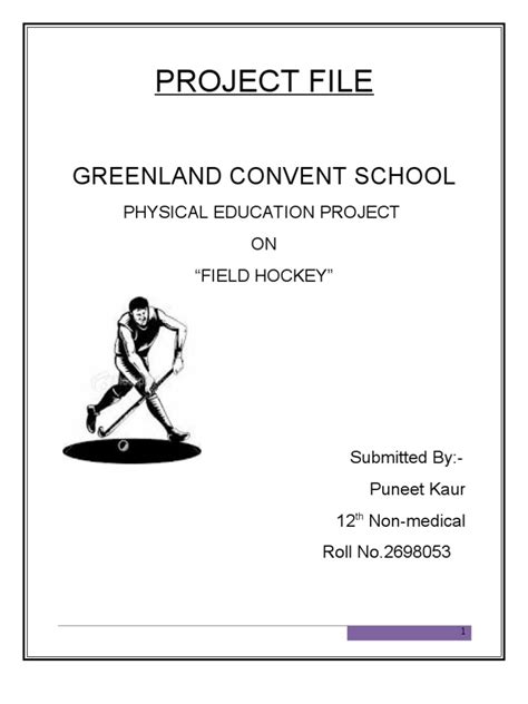 Project File Hockey Athletic Sports Sports Rules And