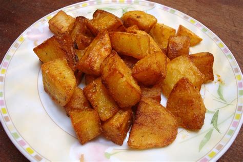 Spicy Tasty And Easy To Make These Deep Fried Cubed Potatoes With