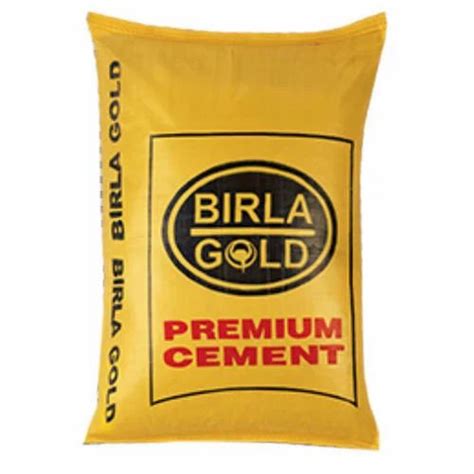 Birla Gold Premium Cement Packaging Size 50 Kg Packaging Type Pp