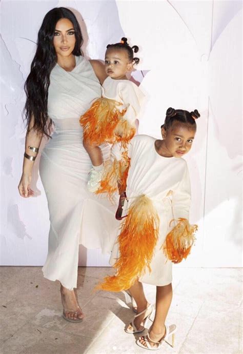 Kim Kardashians Daughter North Poses In Sky High Heels In Throwback