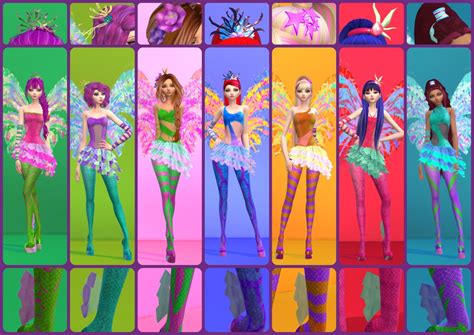 Arckan Sims — Winx Club In The Sims 4 With Functional Wings