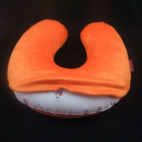 Inflatable U Shaped Travel Neck Pillow Travzzee