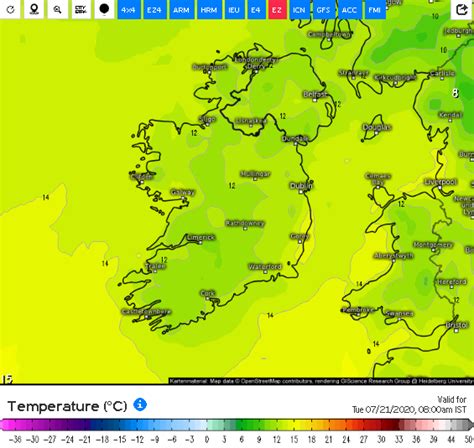 Irish Weather Forecast Sunshine And High Temperatures Today As With