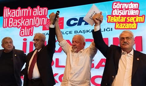Samsun da CHP İlkadım İlçe seçimini Metin Telatar kazandı SİYASET