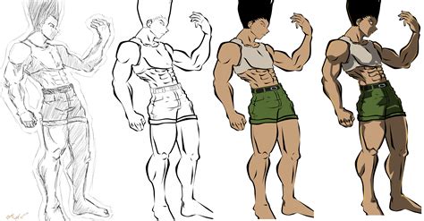 High quality gon transformation gifts and merchandise. Gon Freecs Tranformation Steps by kittyface27 on DeviantArt