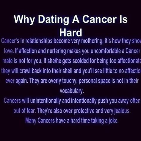 But signs can also be more general, including weight loss, tiredness (fatigue) or unexplained pain. DAILY HOROSCOPES on | Cancer zodiac facts, Cancer ...