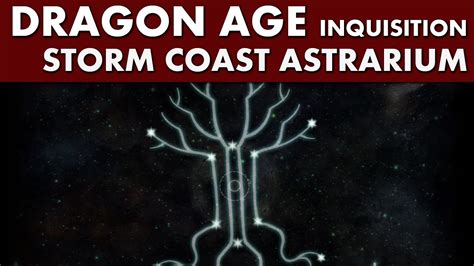 Some 2018 work this time second one is an astrarium from #dragonage ‍. Dragon Age Inquisition - All The Storm Coast Astrarium (Star Map puzzle) Walkthrough - YouTube