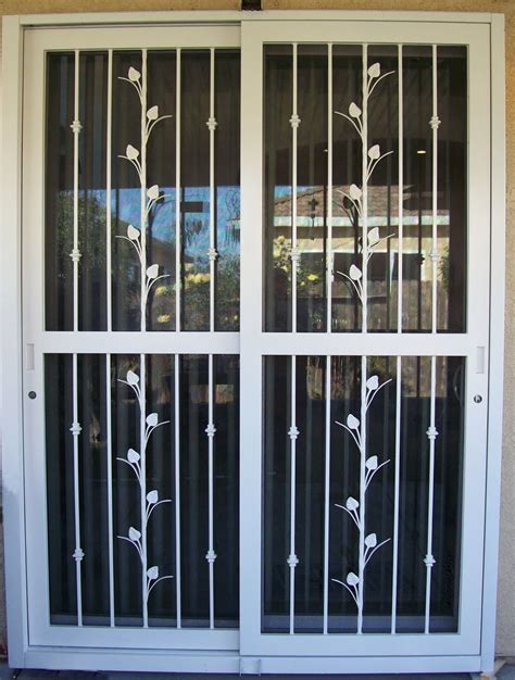 Security Screen Door For Sliding Glass Glass Door Ideas