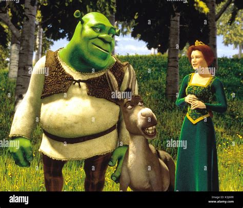 Shrek Shrek Donkey Princess Fiona Shrek L R Mike Meyers Voices