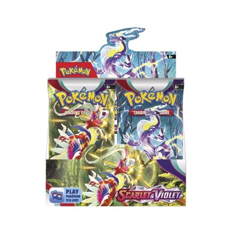 Pokémon Tcg Scarlet And Violet Booster Display Box 36 Packs Pokémon
