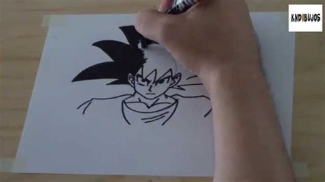 Como Dibujar A Goku Dragon Ball Paso A Paso How To Draw Goku Dragon